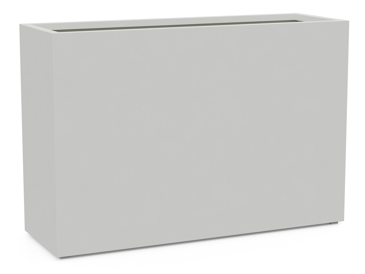 Donica Ogrodowa Aluminiowa Estrecho 29 Biała S - cortena.pl Donica Ogrodowa Aluminiowa Estrecho 29 Biała S - cortena.pl