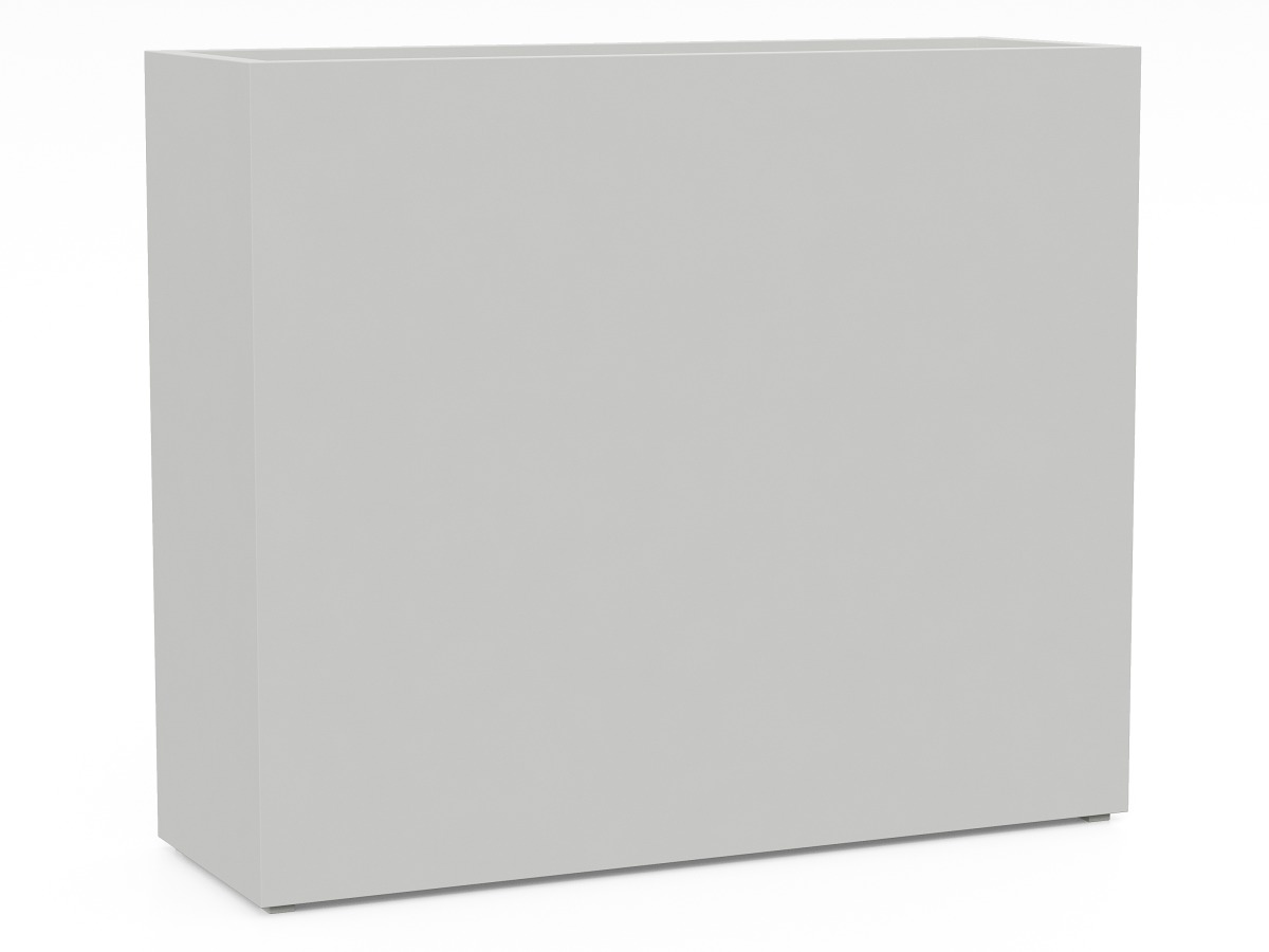 Donica Ogrodowa Aluminiowa Estrecho 30 Biała S - cortena.pl Donica Ogrodowa Aluminiowa Estrecho 30 Biała S - cortena.pl