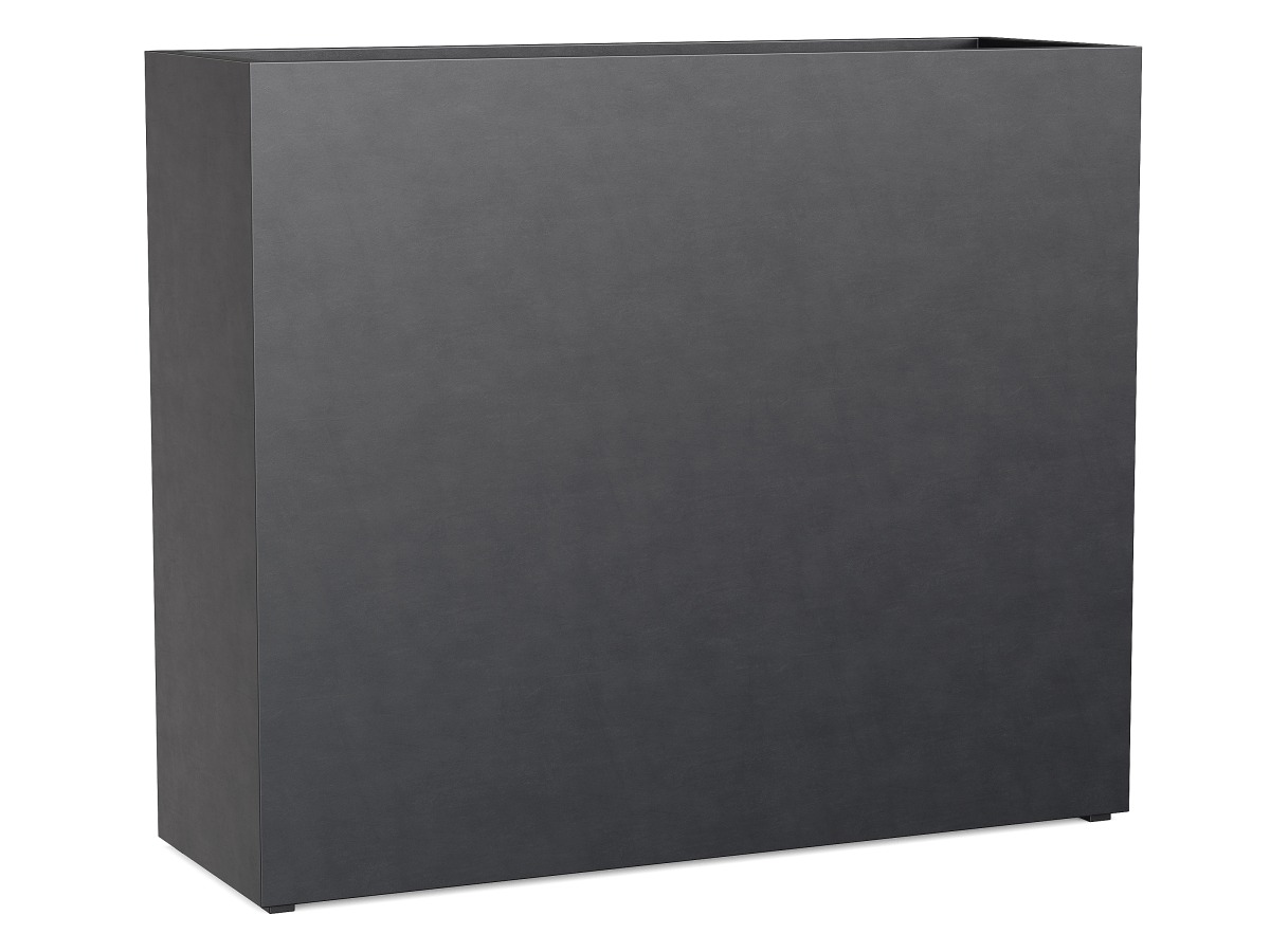 Donica Ogrodowa Aluminiowa Estrecho 30 Czarna Antracyt S - cortena.pl Donica Ogrodowa Aluminiowa Estrecho 30 Czarna Antracyt S - cortena.pl