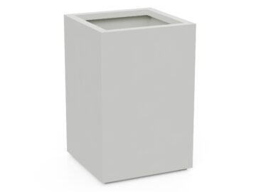 Donica Ogrodowa Aluminiowa Estrecho 4 Biała S - cortena.pl