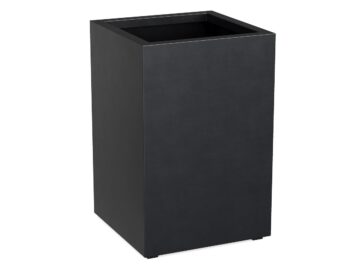 Donica Ogrodowa Aluminiowa Estrecho 4 Czarna Antracyt S - cortena.pl