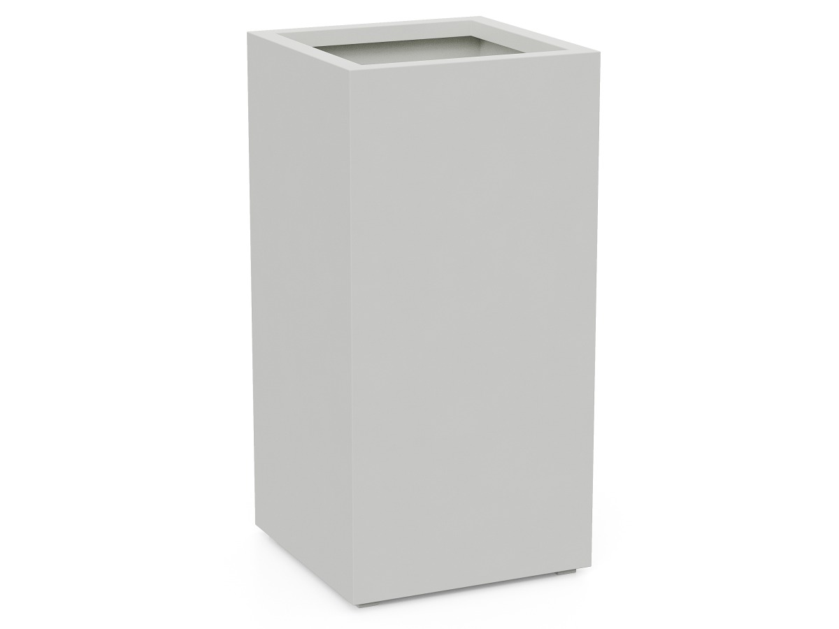 Donica Ogrodowa Aluminiowa Estrecho 5 Biała S - cortena.pl Donica Ogrodowa Aluminiowa Estrecho 5 Biała S - cortena.pl