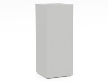 Donica Ogrodowa Aluminiowa Estrecho 6 Biała S - cortena.pl