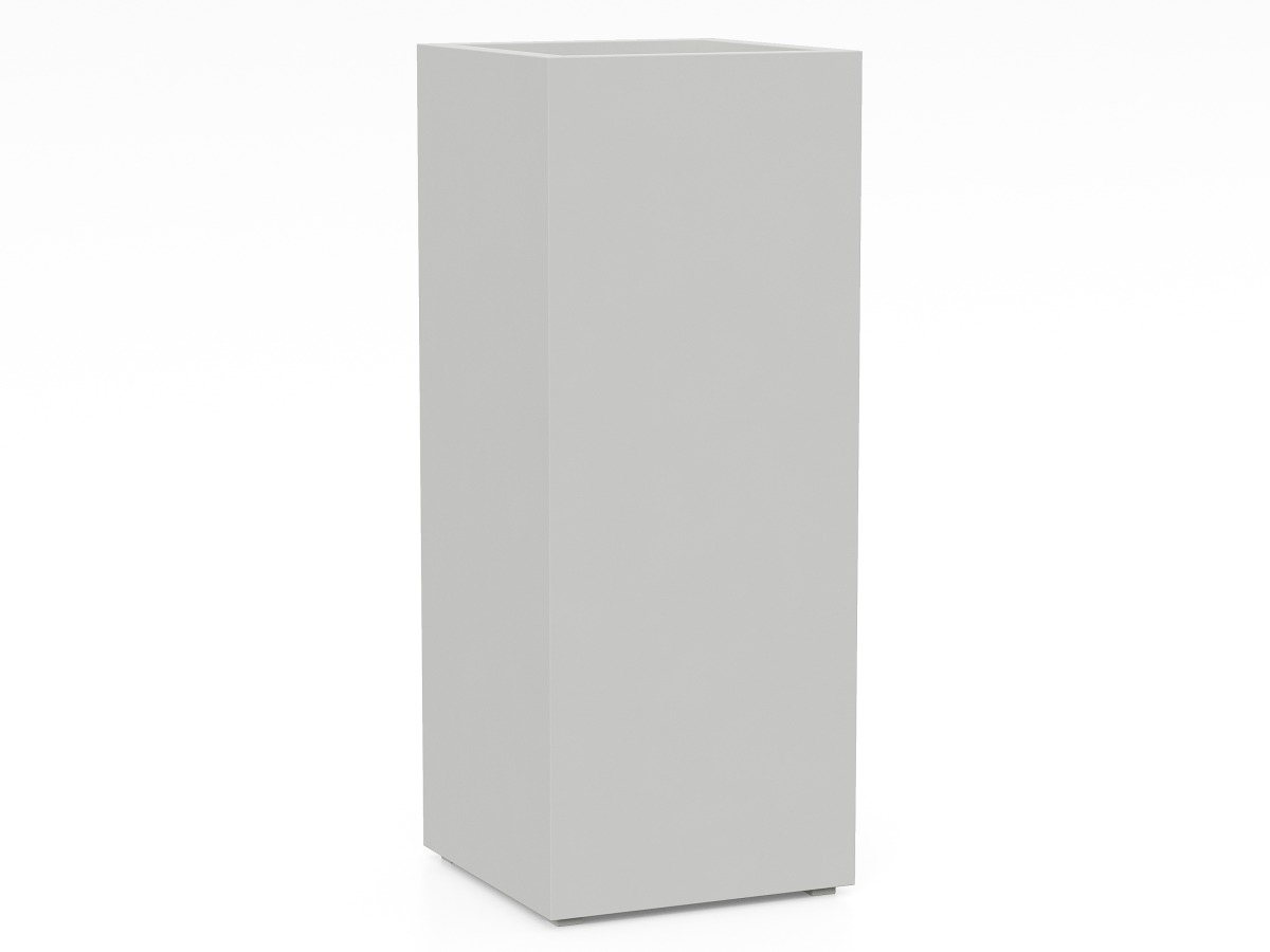 Donica Ogrodowa Aluminiowa Estrecho 6 Biała S - cortena.pl Donica Ogrodowa Aluminiowa Estrecho 6 Biała S - cortena.pl