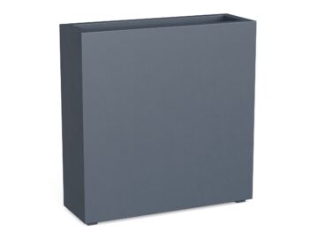 Donica Ogrodowa Aluminiowa Estrecho 7 Szara S - cortena.pl