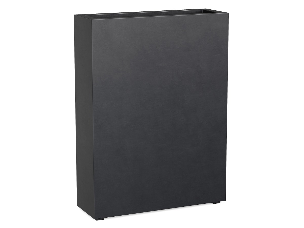 Donica Ogrodowa Aluminiowa Estrecho 8 Czarna Antracyt S - cortena.pl Donica Ogrodowa Aluminiowa Estrecho 8 Czarna Antracyt S - cortena.pl