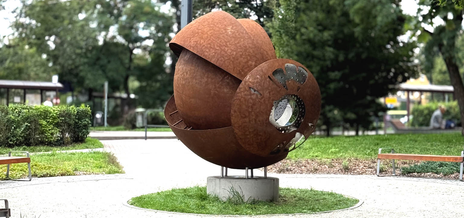 Pomnik Corten Oko Bydgoszcz - cortena.pl