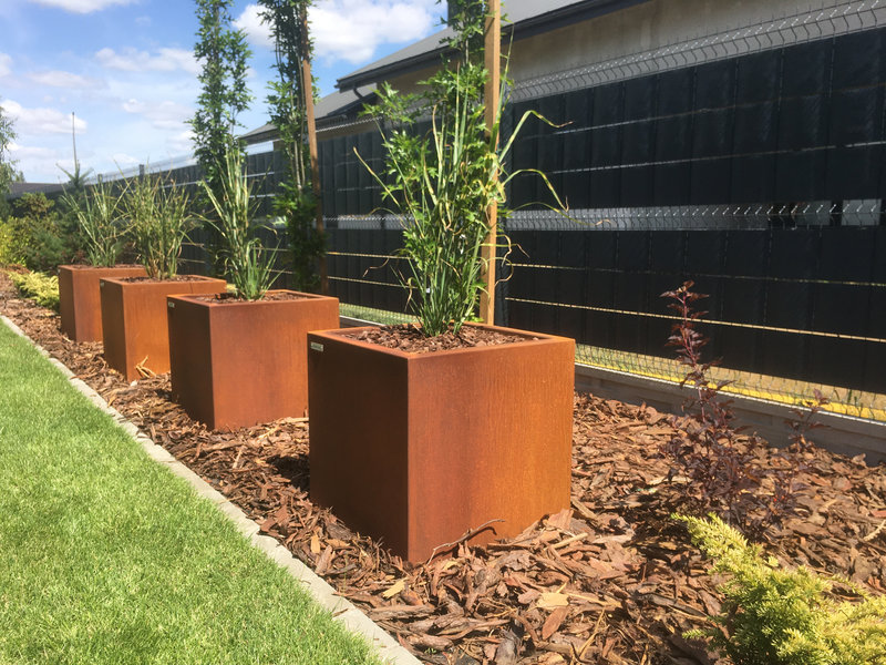 Donice Corten Kwadratowe - cortena.pl Donice Corten Kwadratowe - cortena.pl