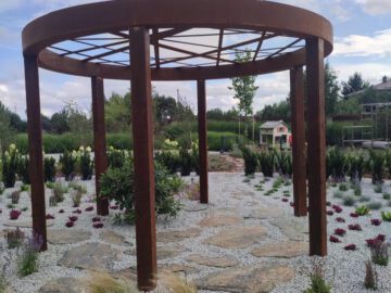 Pegola Corten Do Ogrodu - cortena.pl