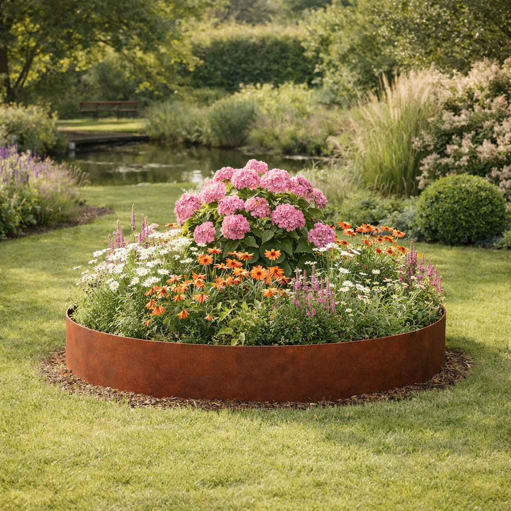 Rabata Drzewo Okragla Corten - cortena.pl